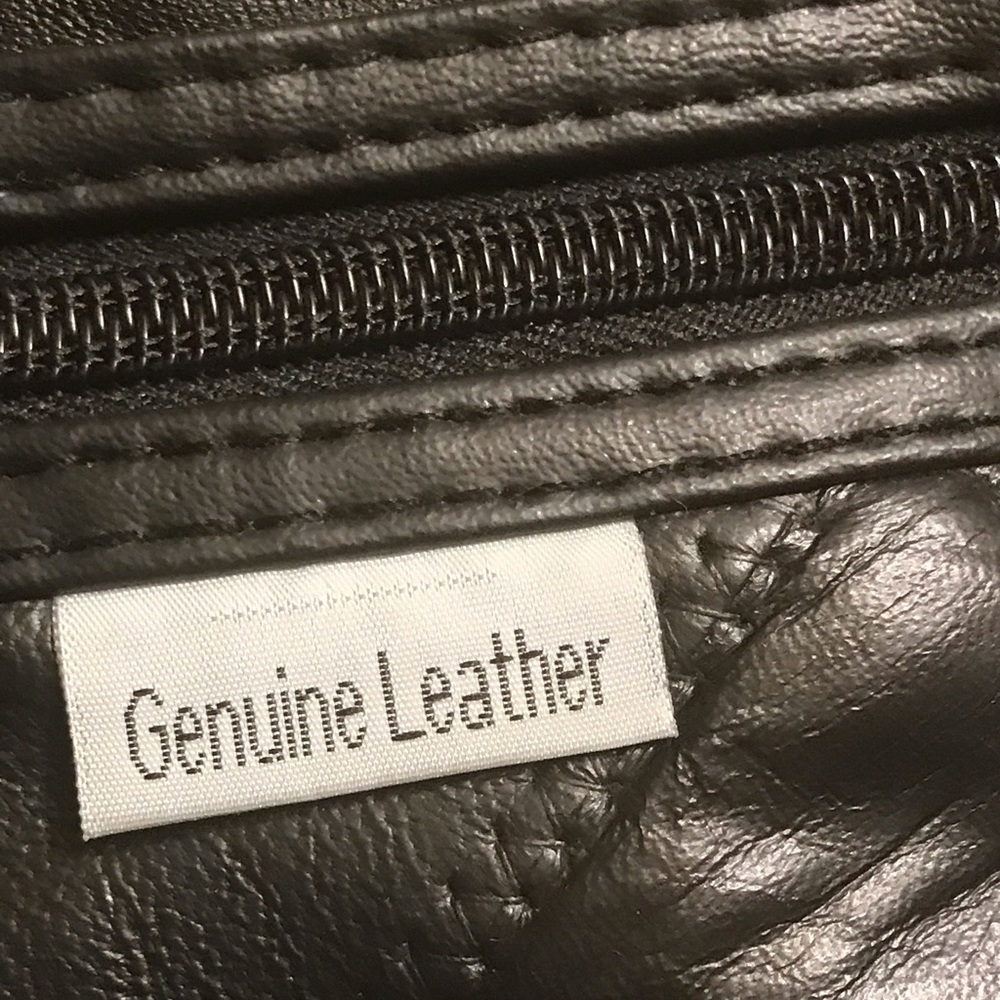 18” Tote Genuine leather Bag - Picture 4 of 8